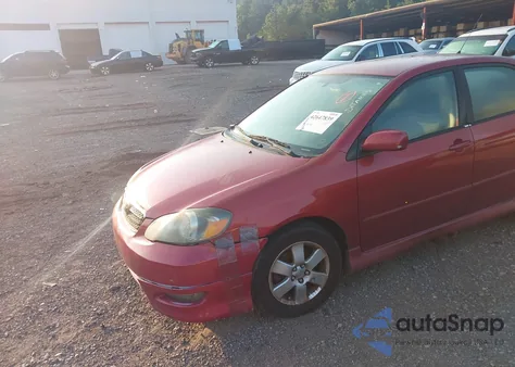 2007 Toyota Corolla S из США, поврежденный, VIN 2T1BR32E87C754837